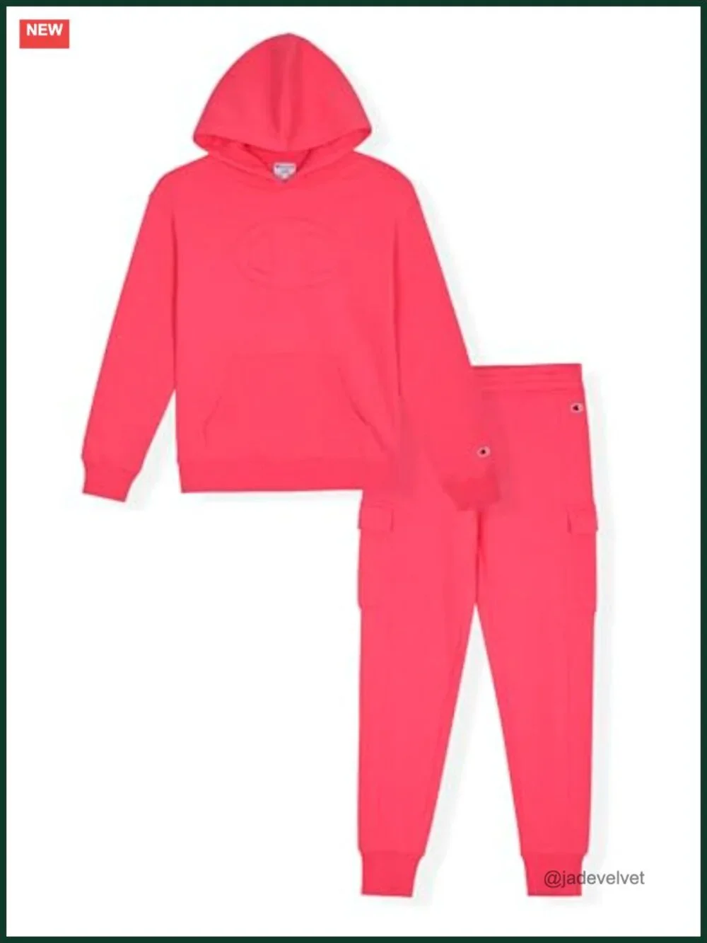 Kids Fleece Hoodie and Sweatpant Tracksuit Set